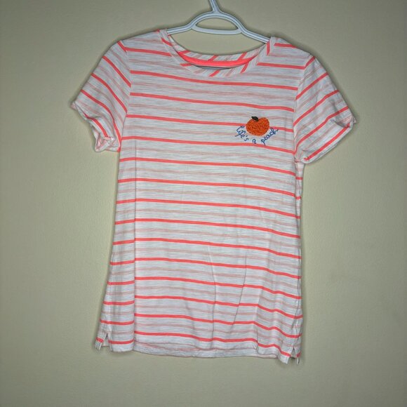Woman Joules shirt size 10​​​ Lifes a Peach - Picture 1 of 7